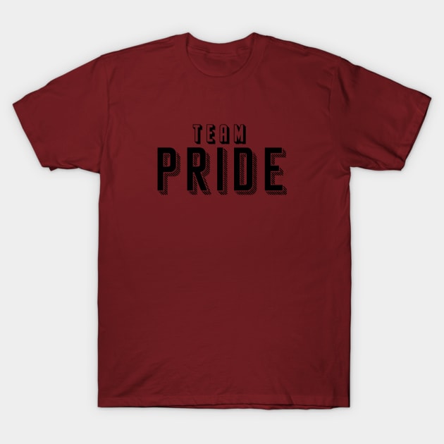 Team Pride T-Shirt by RetroPixel99